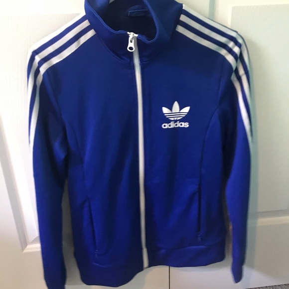 royal blue adidas sweatshirt